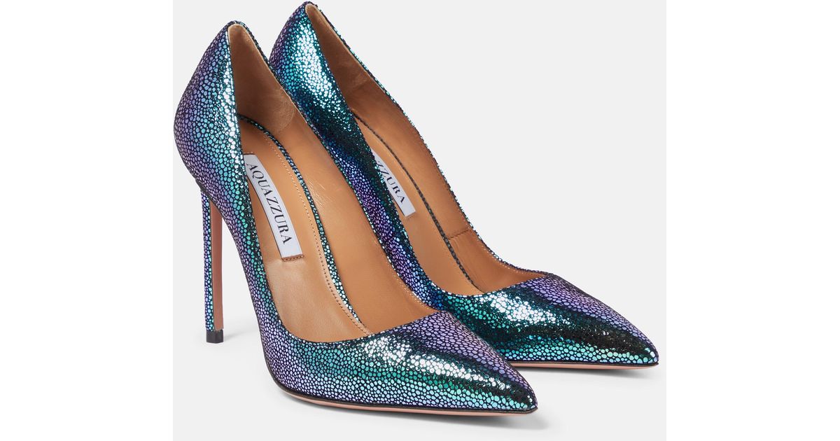 aquazzura white pumps