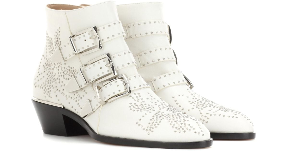 chloe white susanna boots