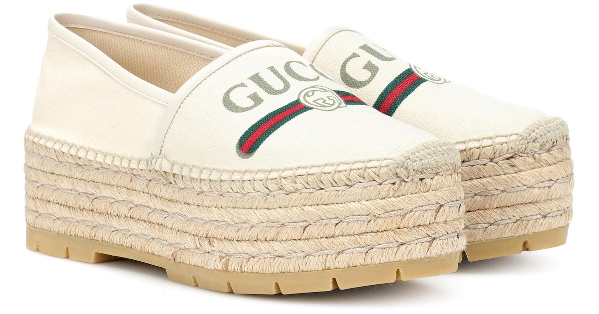 platform espadrilles gucci