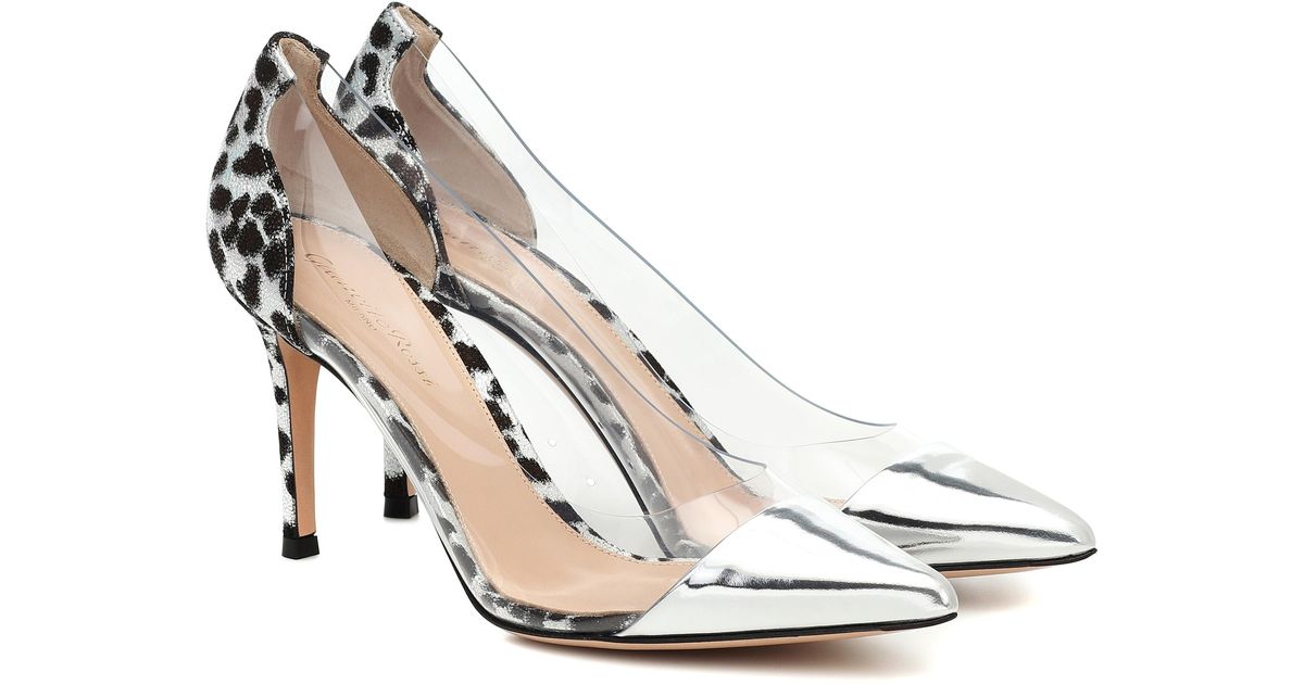 gianvito rossi silver plexi
