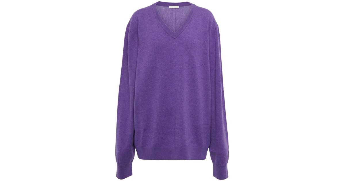 The Row Kumamo V-neck Cashmere Sweater 