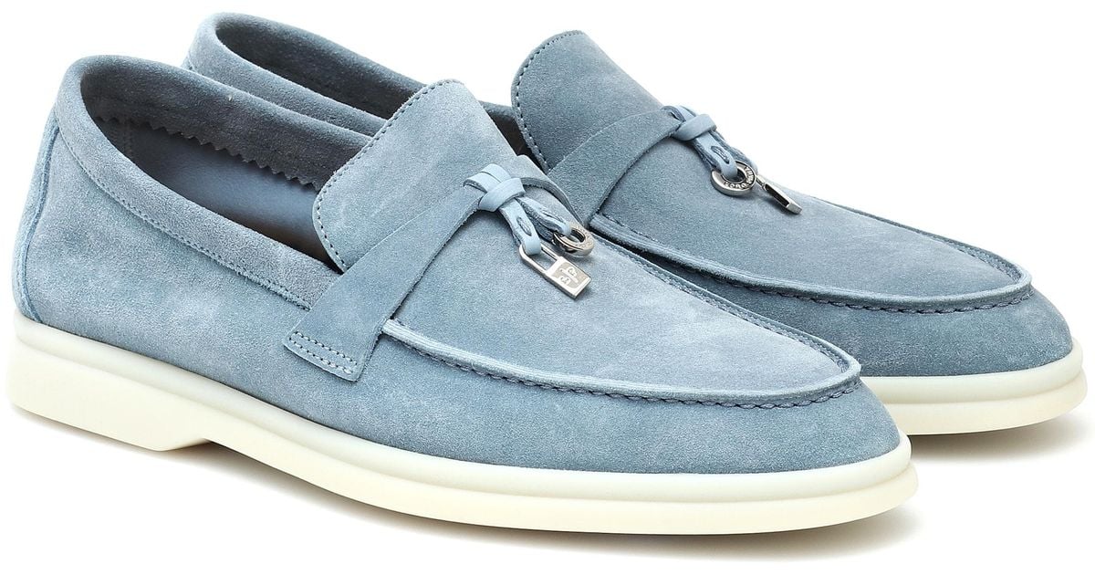 Loro Piana Loafers Summer Charms Walk in Blau | Lyst AT