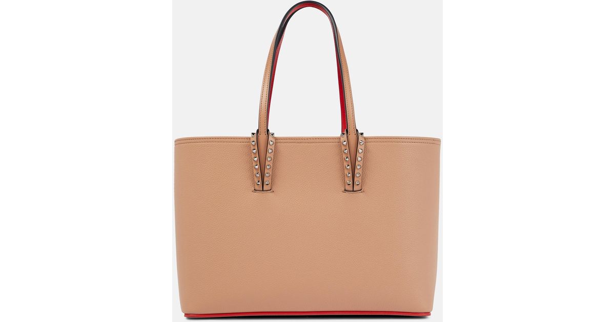 Cabata small - Tote bag - Calf leather print Loubinthesky - Black -  Christian Louboutin United States