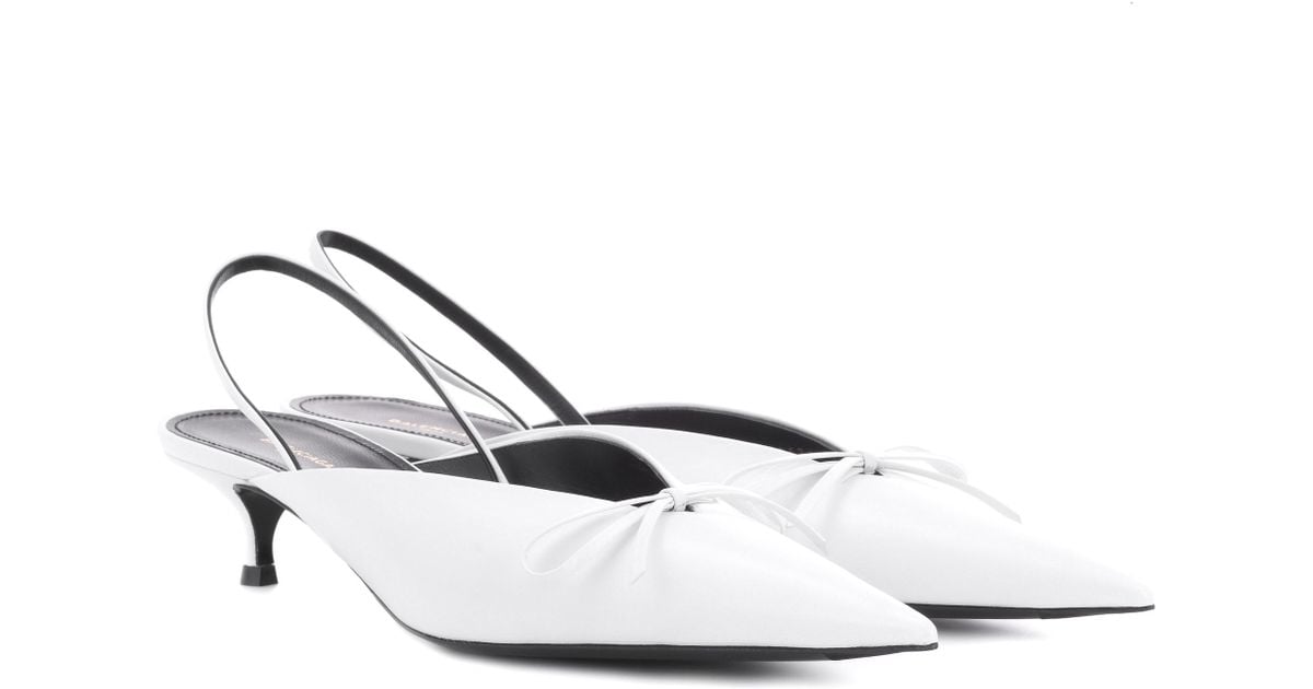 balenciaga slingback heels