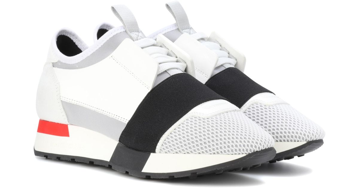 balenciaga runner blanche