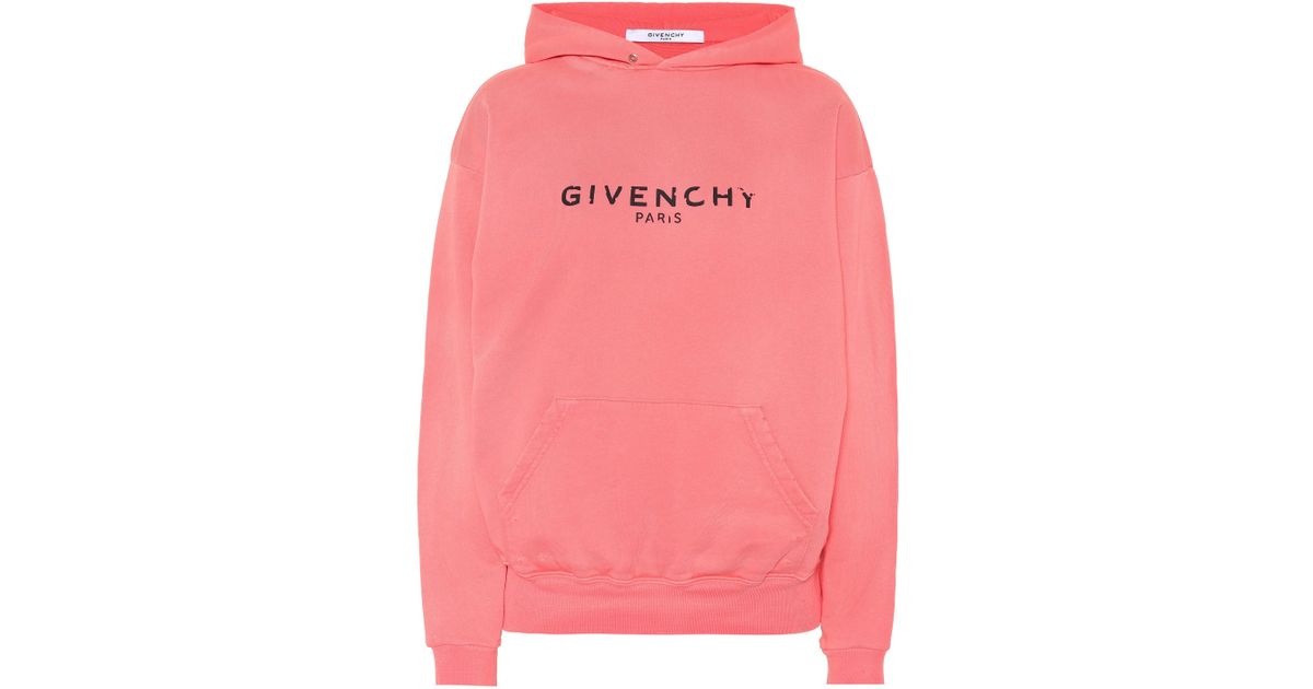 givenchy hoodie pink