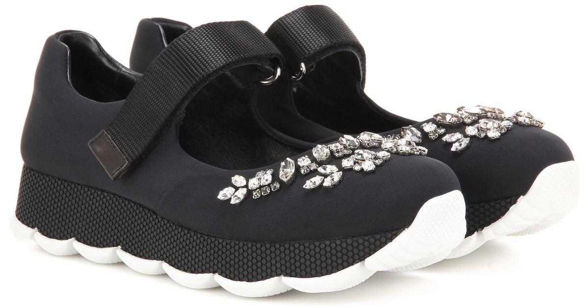 prada scuba sneakers