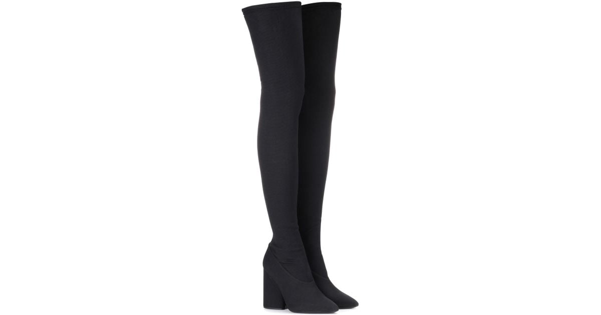 yeezy over the knee boot