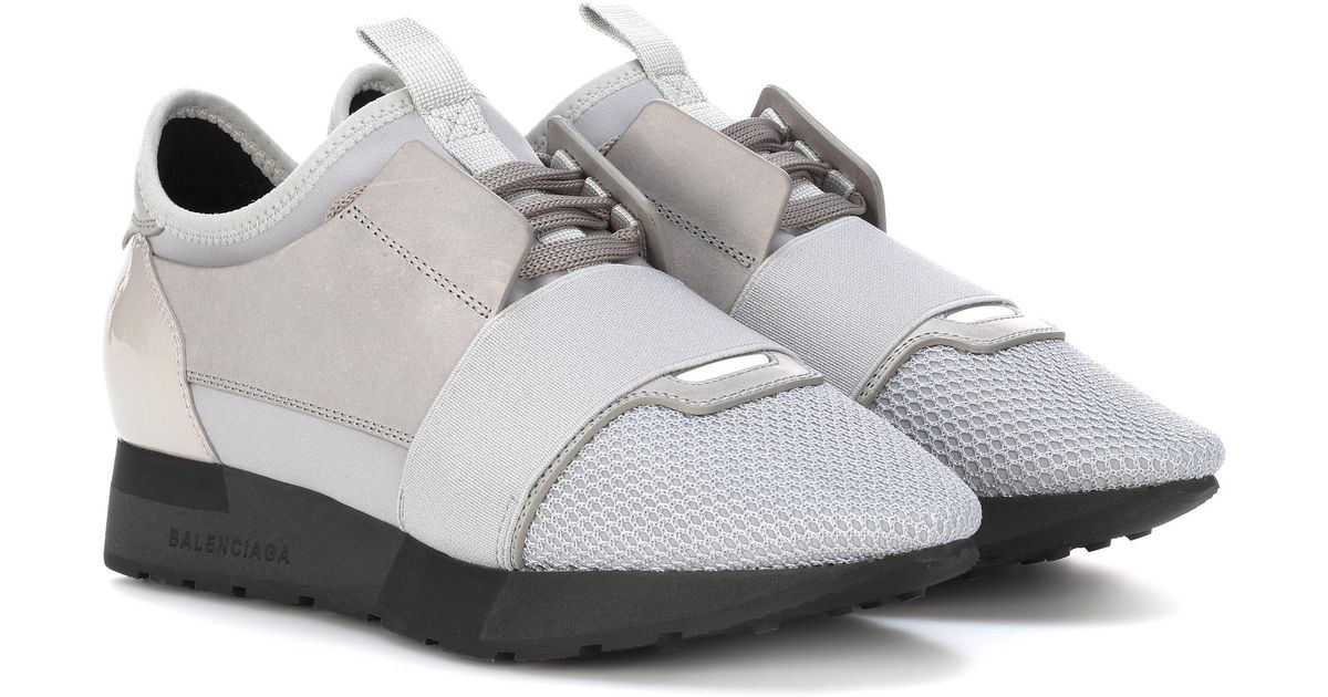 balenciaga runners women white