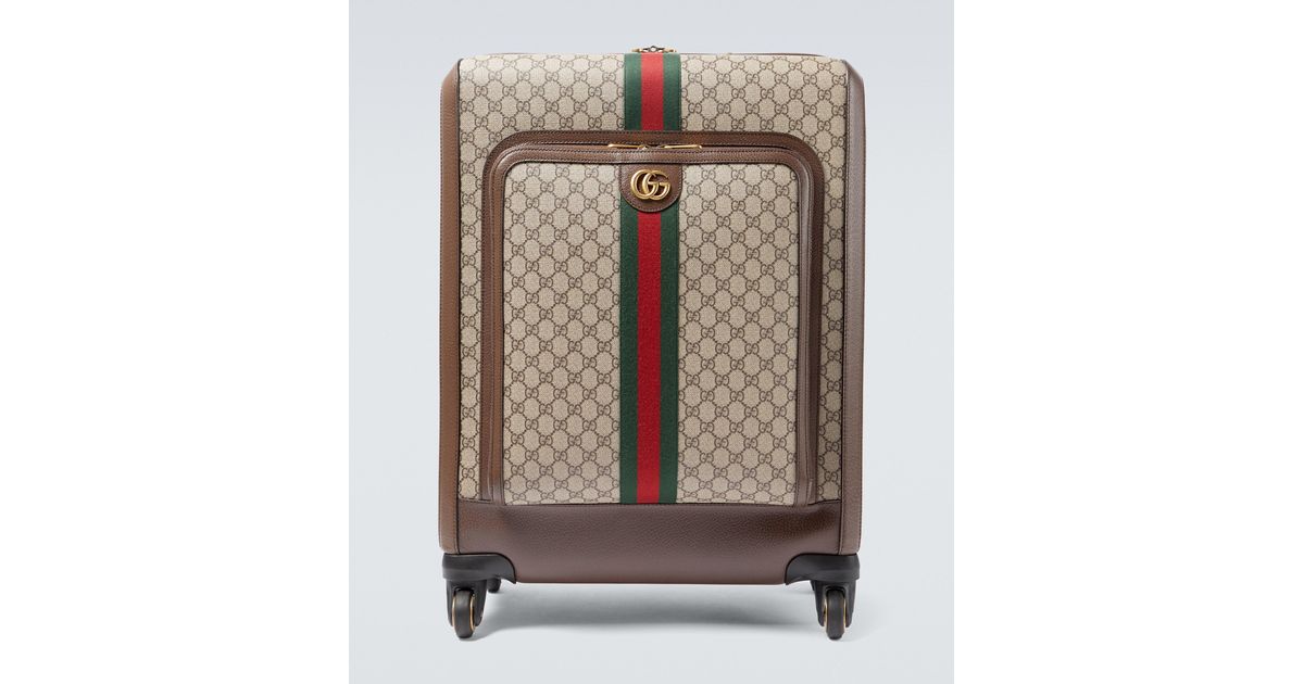 Gucci Canvas Ophidia GG Medium Carryon Suitcase for Men Lyst UK