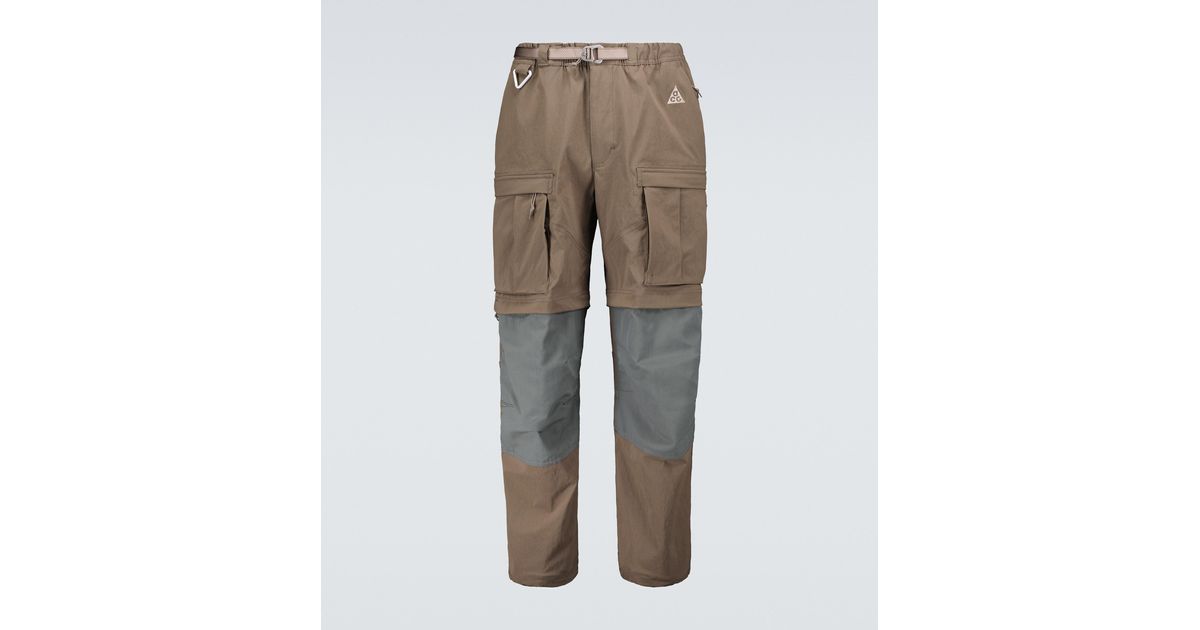 Nike Synthetic Nrg Acg Smith Summit Cargo Pants in Grey (Gray) for 