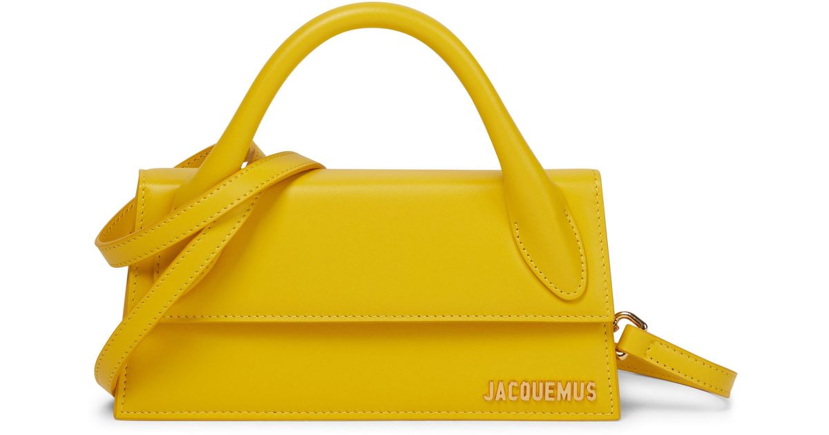 jacquemus yellow bolsa