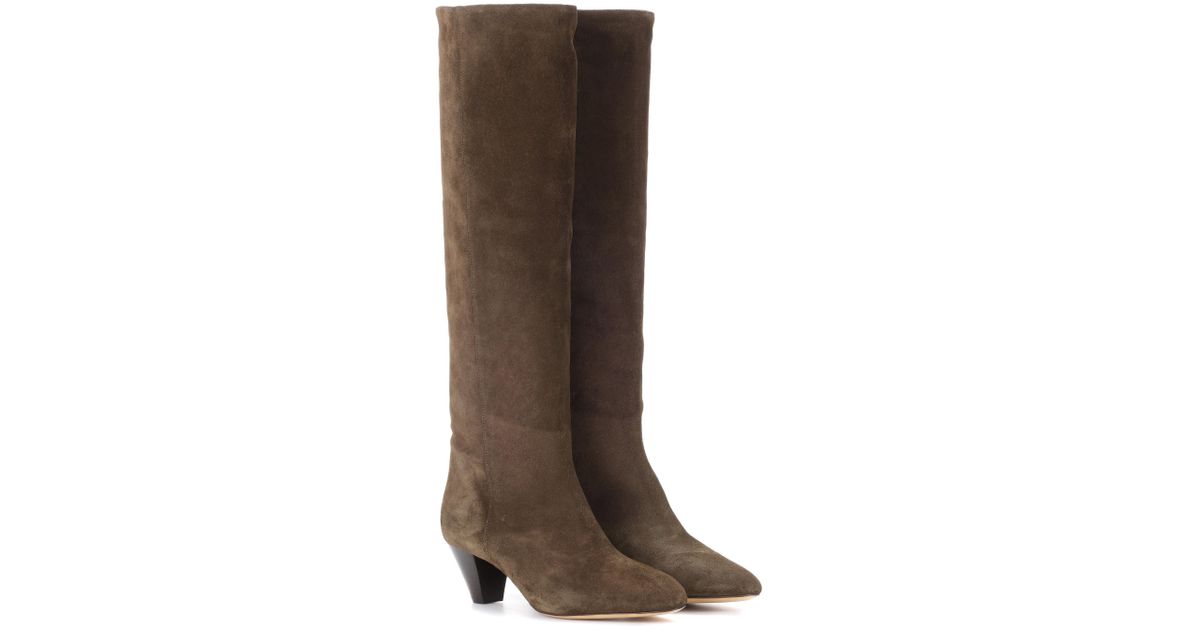 isabel marant boots brown