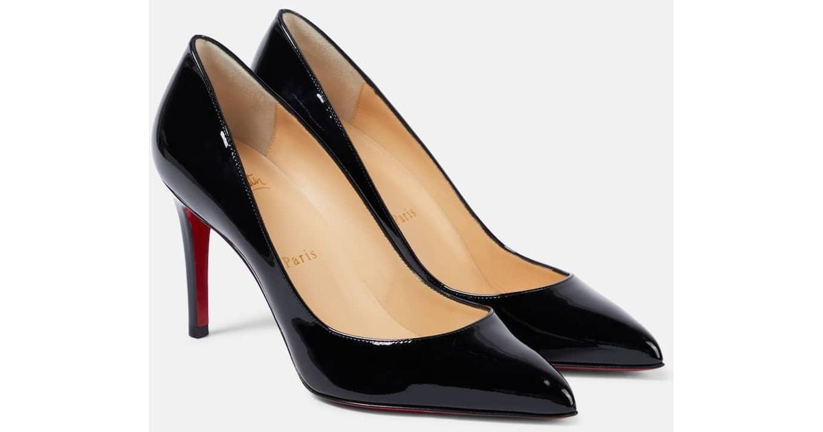 Salones Pigalle Follies 85 De Charol de Christian Louboutin de