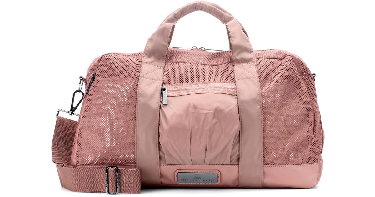 adidas By Stella McCartney Yoga Gym Bag in Pink | Lyst