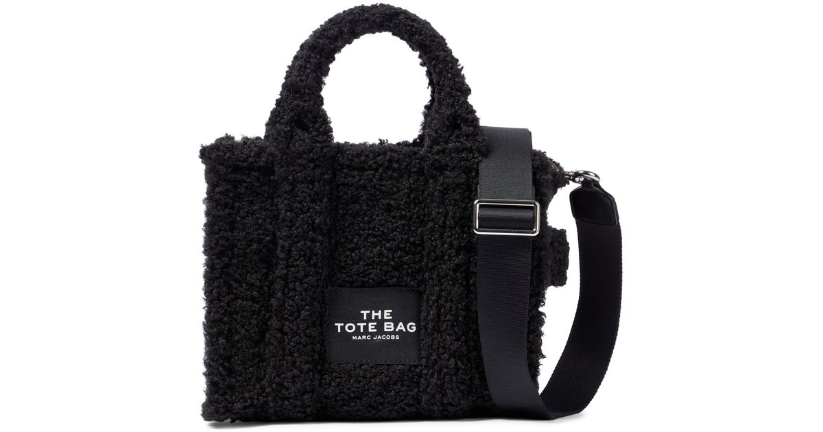 Marc Jacobs The Teddy Mini Tote Bag in Black | Lyst