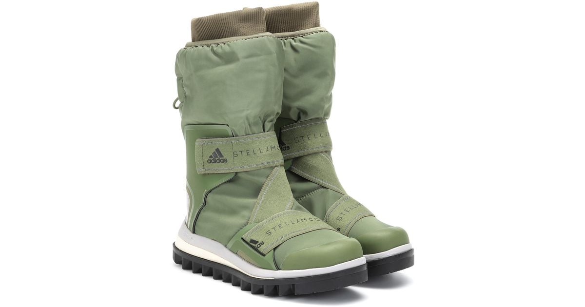 Botas de nieve Logo adidas By Stella McCartney de color Verde | Lyst