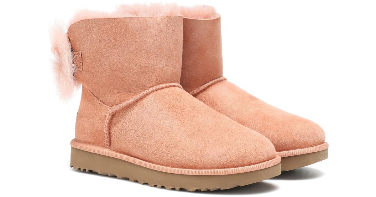 ugg fluff bow boots