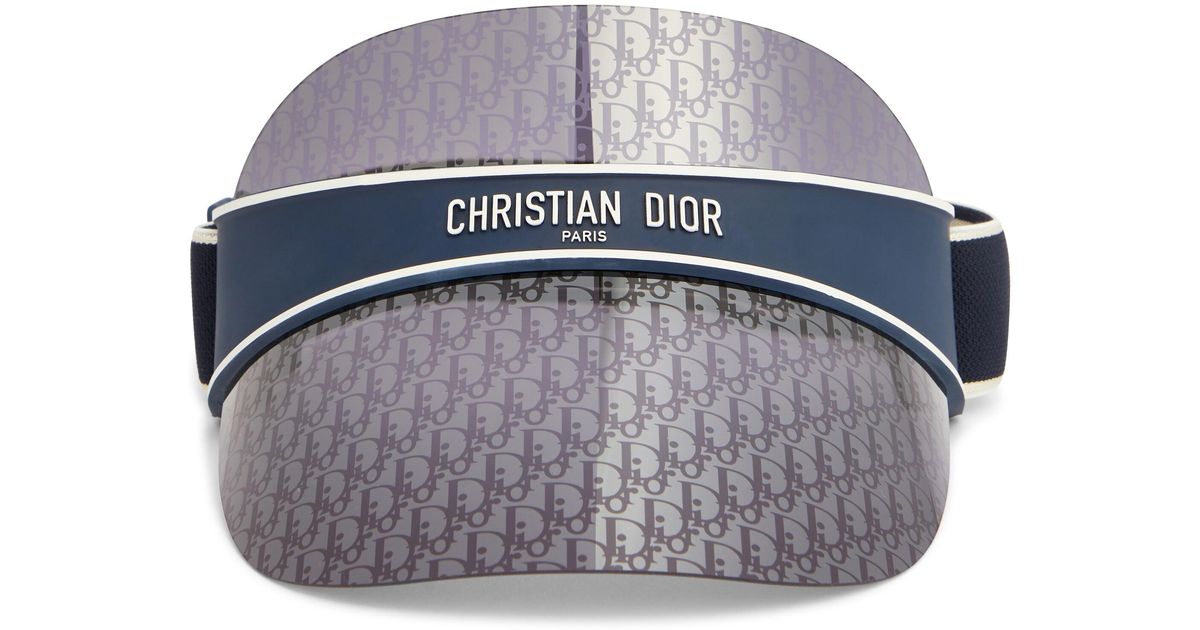 Dior V1u Visor in Blue Lyst UK