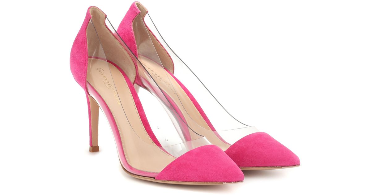 gianvito rossi plexi pumps 85