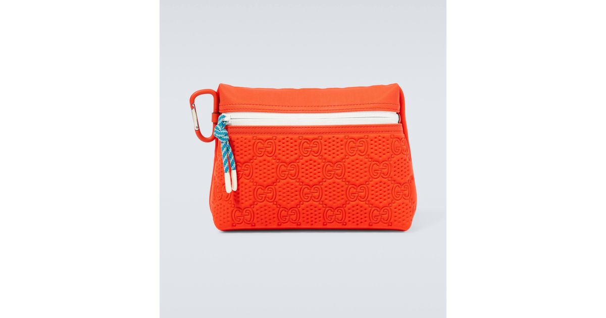 gucci-orange-Small-GG-Scuba-