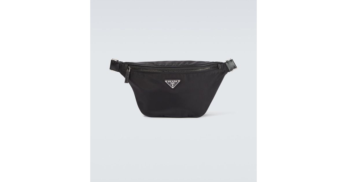 County of Milan marsupio in nylon stampa snake nero