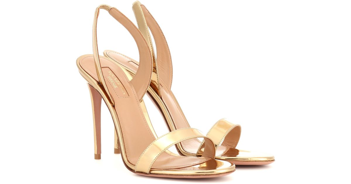 aquazzura so nude 105