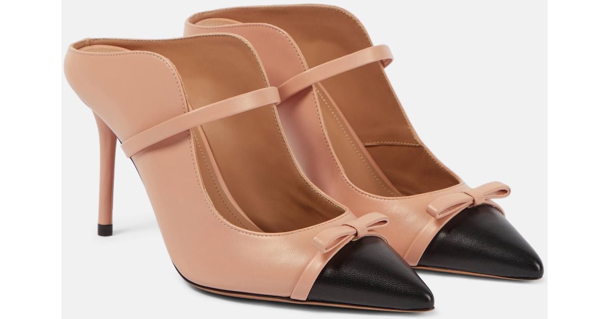 Malone Souliers Mules Blancas MALONE SOULIERS: Sandalias Planas