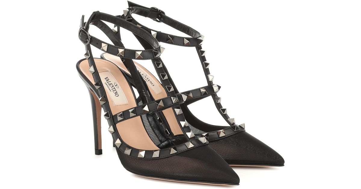 black rockstud valentino shoes