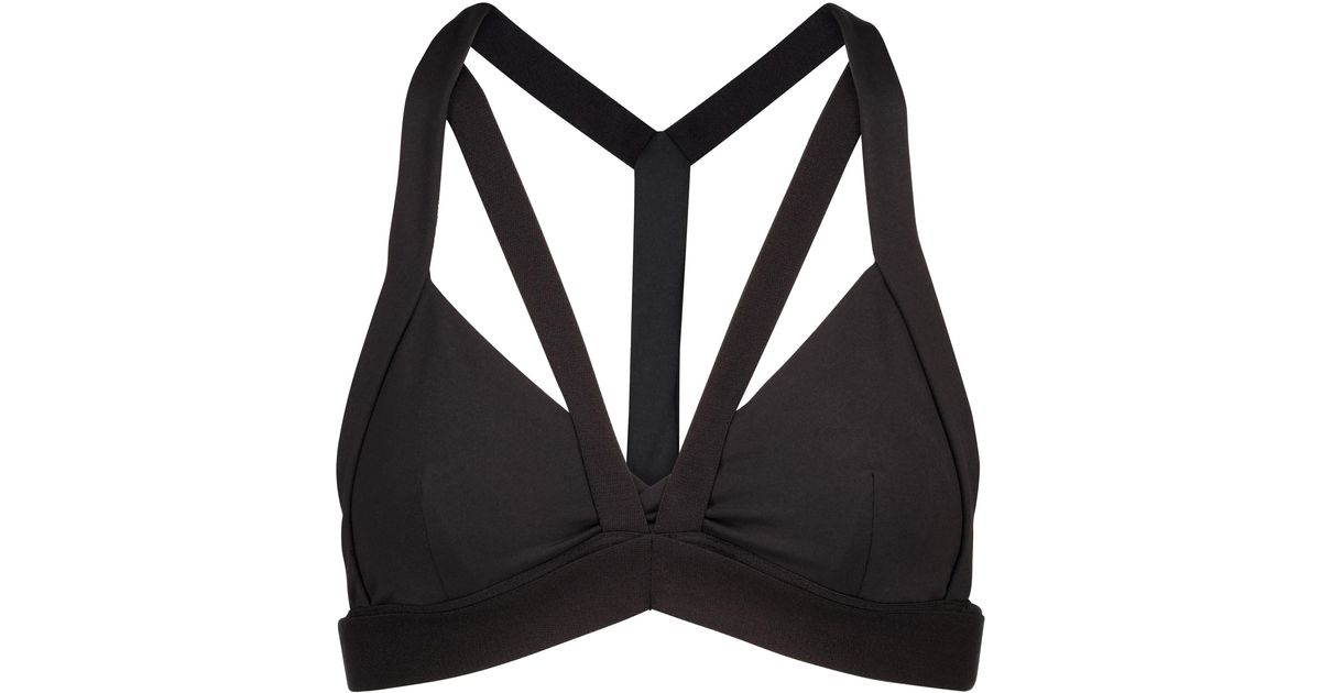 Alo Yoga Nadi Sports Bra in Black Lyst