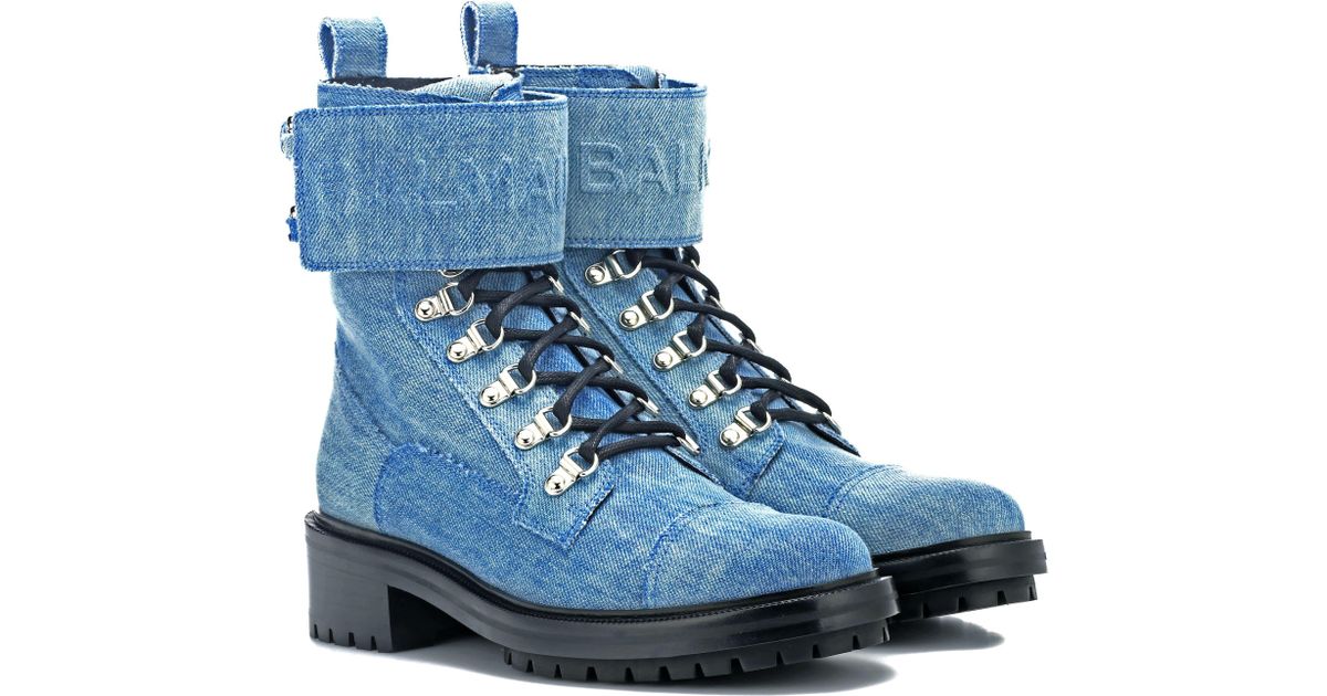 bottes en jean