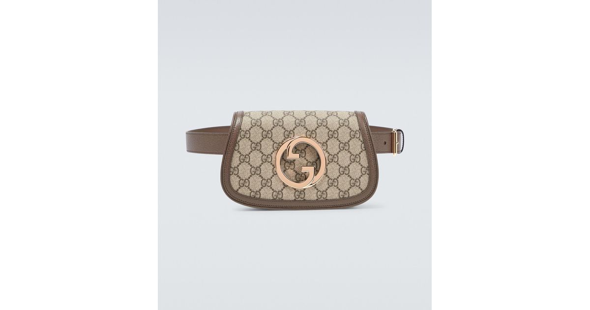 Gucci Blondie Leathertrimmed Belt Bag for Men Lyst
