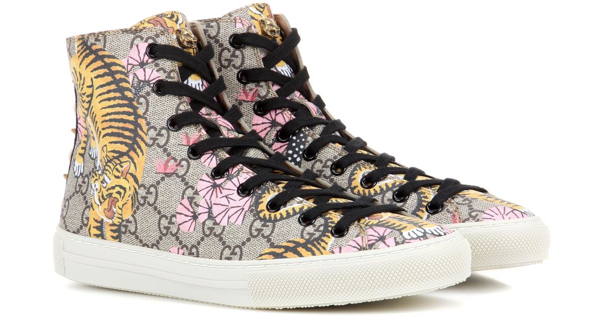 gucci bengal high top sneaker