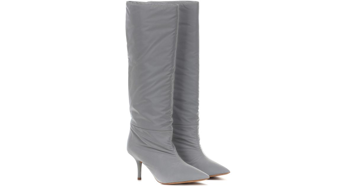 Yeezy Reflective Knee-high Boots 
