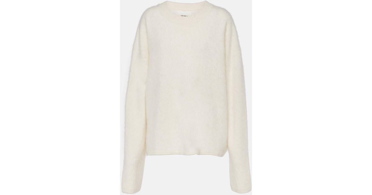 Kamila brushed-cashmere sweater