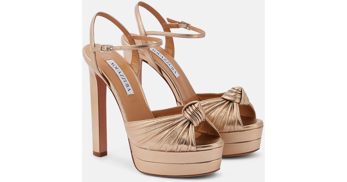 aquazzura platform heels