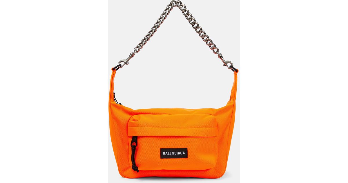 Balenciaga Raver Medium Shoulder Bag in Orange | Lyst