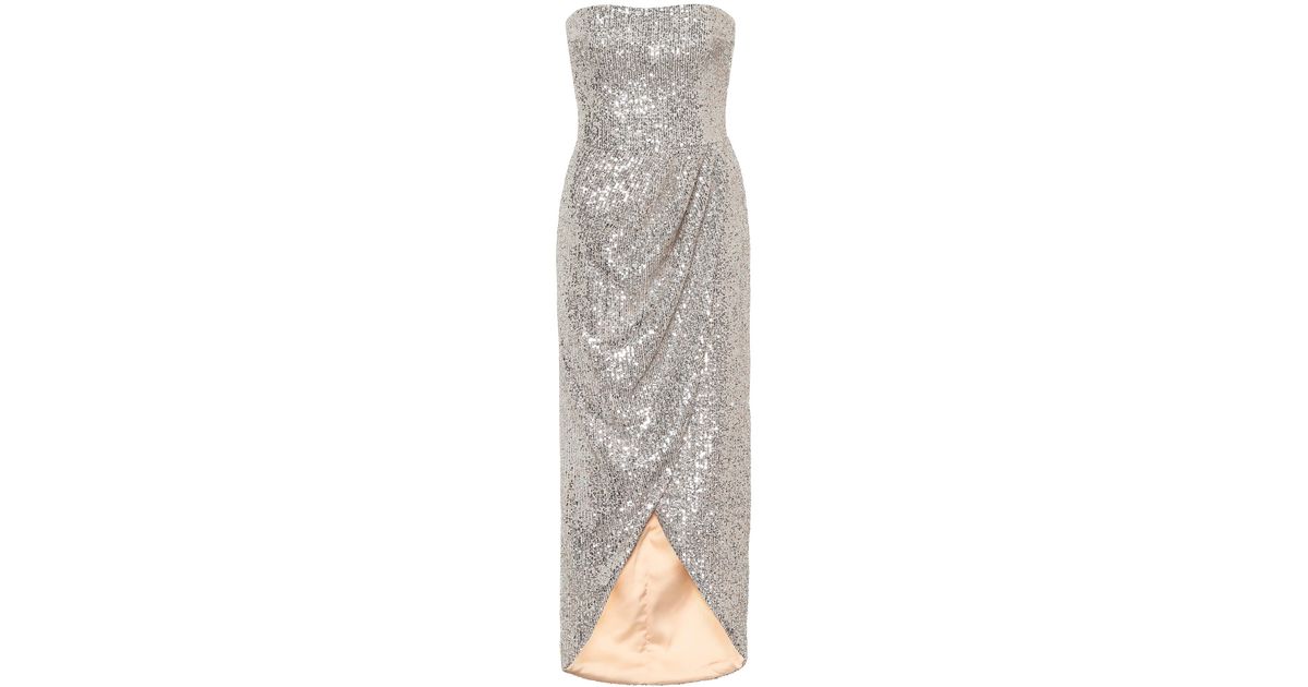 rasario sequin gown