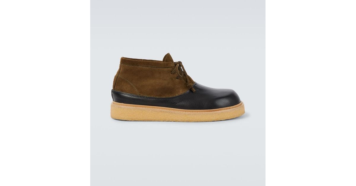 Suede Monili Combat Boot main image 1