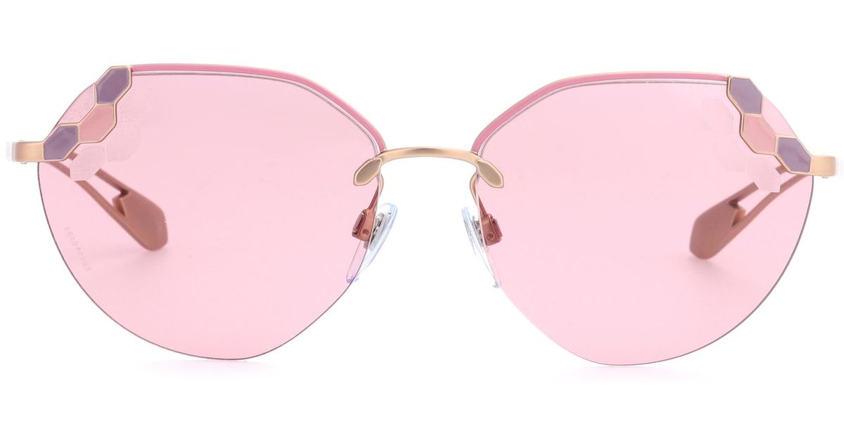 bvlgari pink glasses
