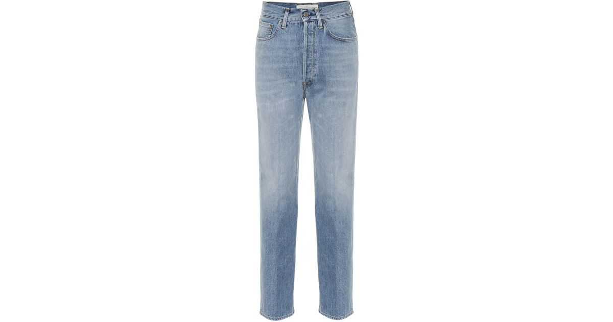 Golden Goose Deluxe Brand Denim Judy High-rise Straight Jeans in Blue ...