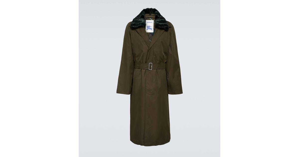 Burberry oversized store car coat