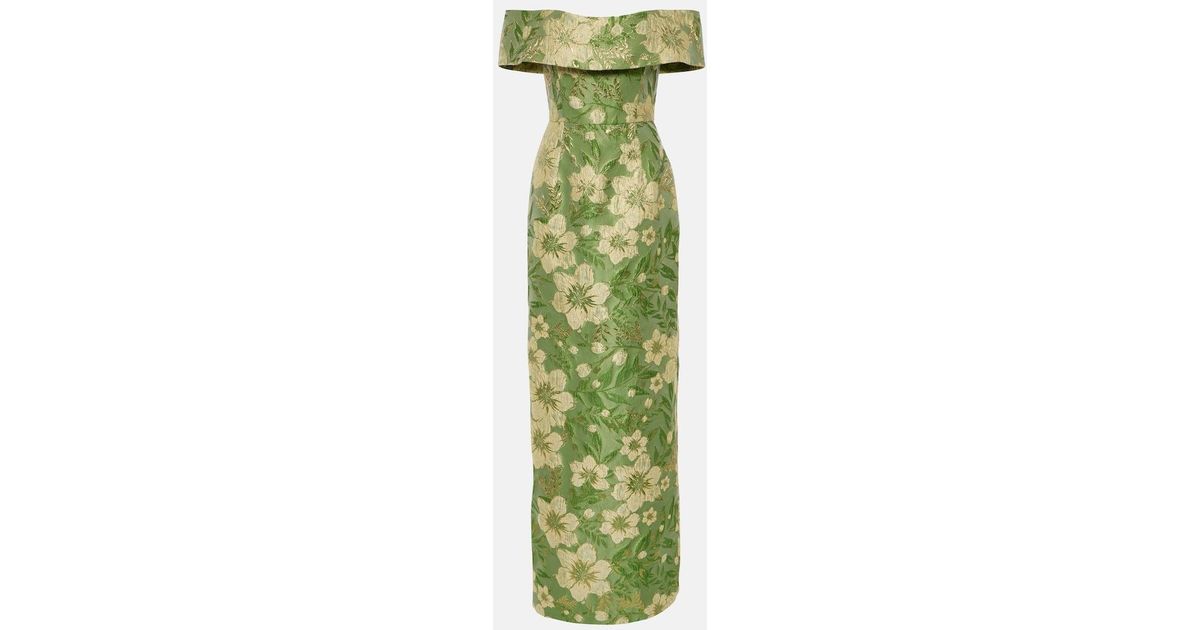 markarian green dress Titian Crystal Embellished Sequin Cocktail Dress main image 0