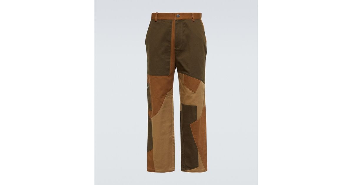 JW Anderson Men's Patchwork Fatigue Pants