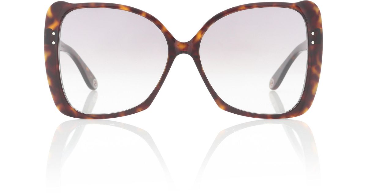 gucci oversized sonnenbrille