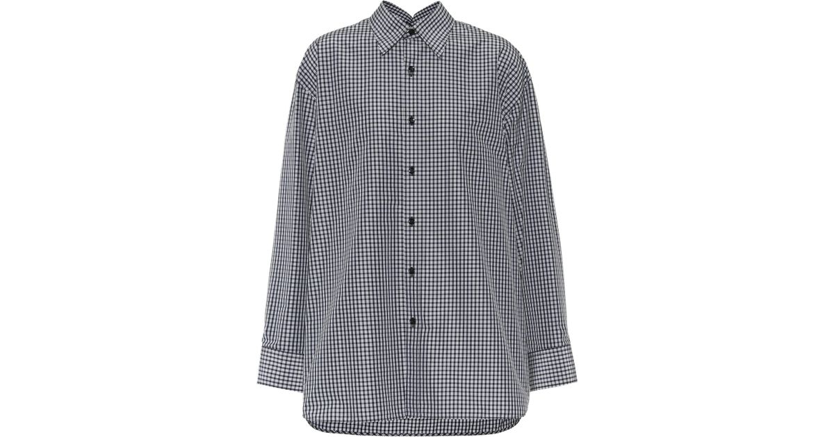 balenciaga collar shirt