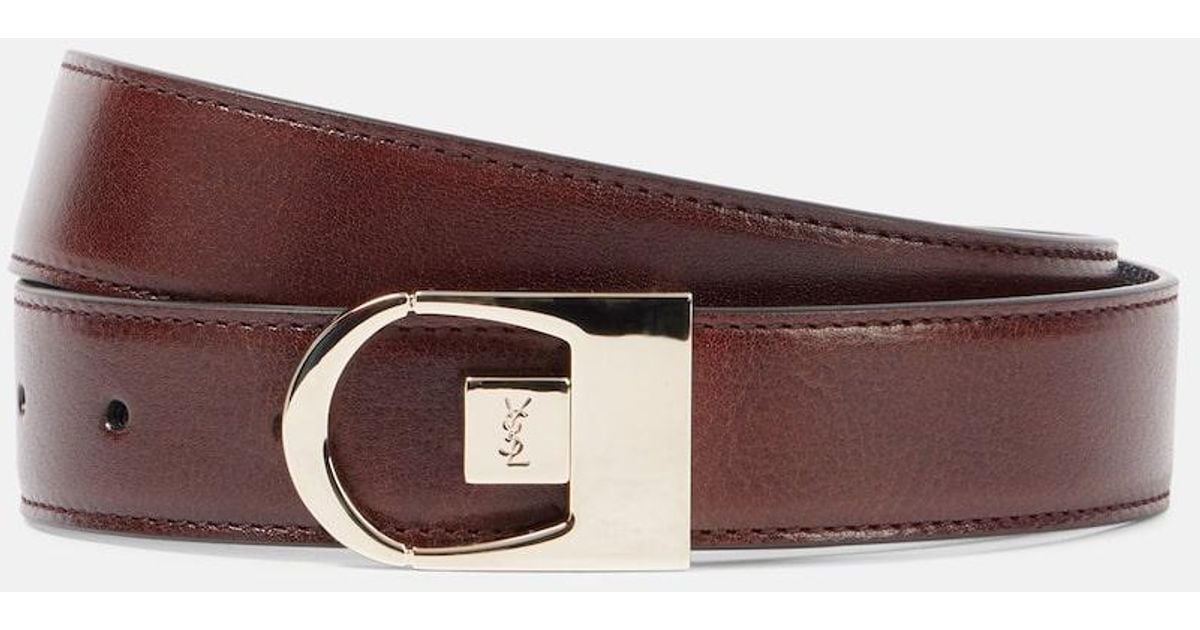 saint laurent reversible belt