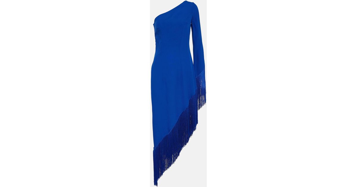 Aventador Disco sequined fringed midi dress