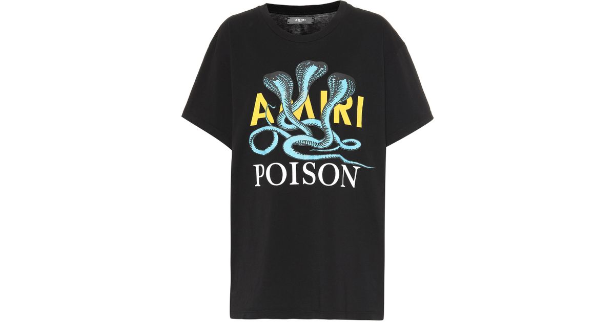 Amiri Snake Poison Cotton T-shirt in 