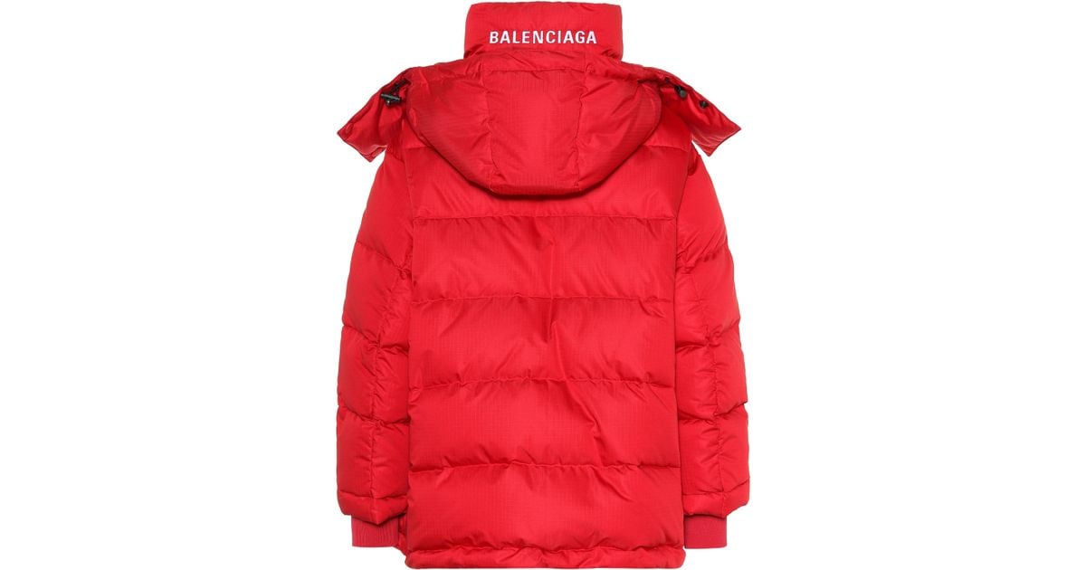 balenciaga new swing puffer jacket